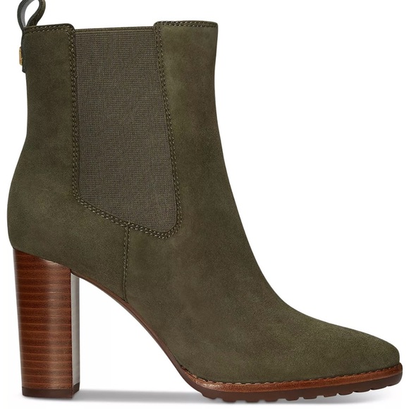 Ralph Lauren Shoes - Ralph Lauren Women's Mylah Pull-On Chelsea Boots. Olive Green. 6.5 US. 37 EUR.